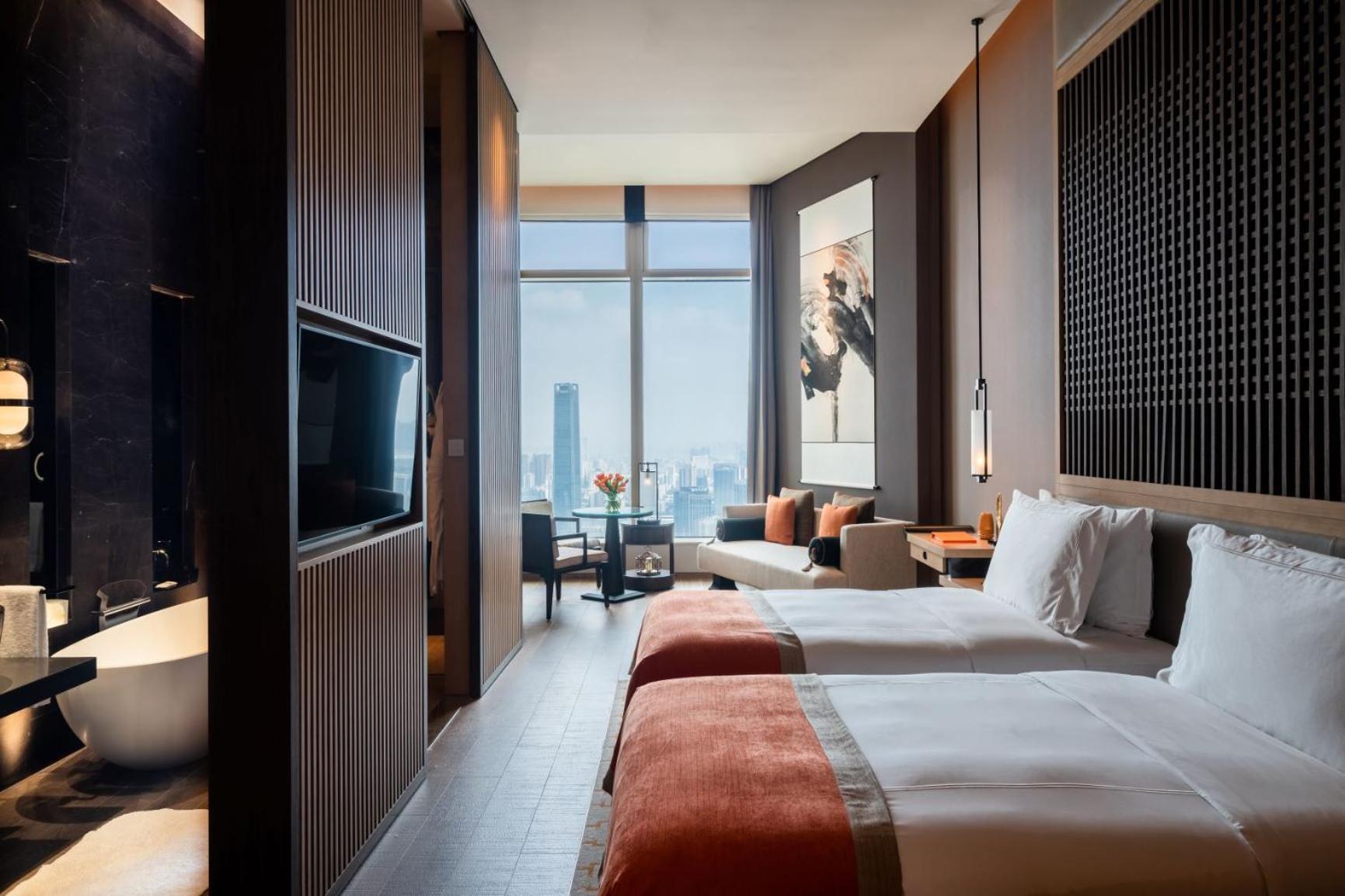 Jumeirah Guangzhou-Complimentary Shuttle Bus To Canton Fair Complex Exterior photo